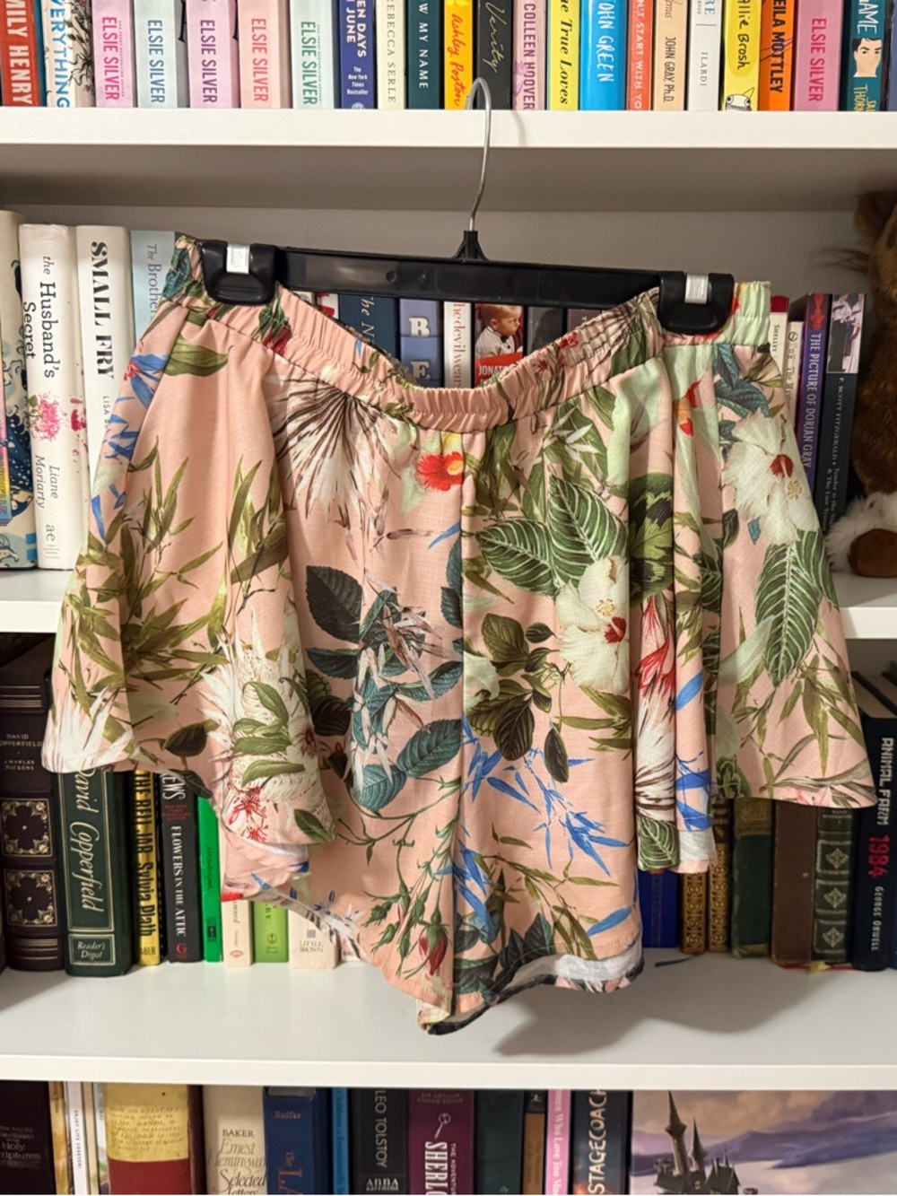 Floral Pink Tropical Shorts